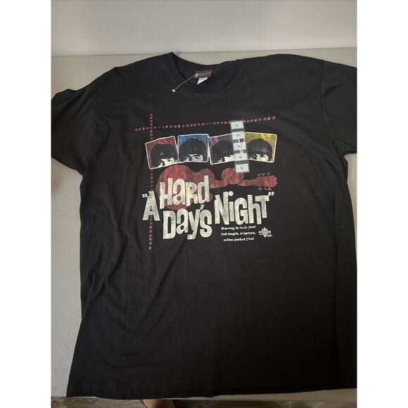 Beatles Themed T Shirt Aces And Eights Size Men’s XL - Picture 1 of 3